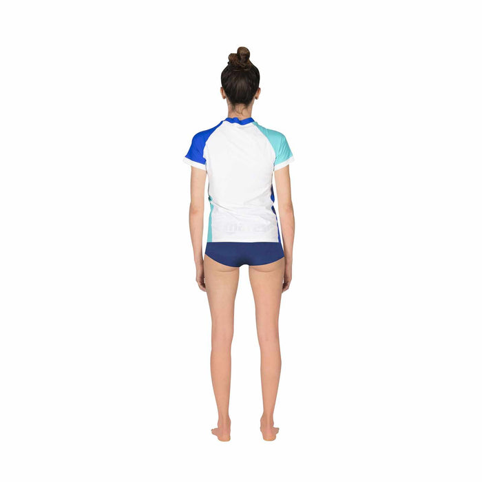 Rash Guard Shield Donna Bianco-Blu XXL Mares 412462WHXXL