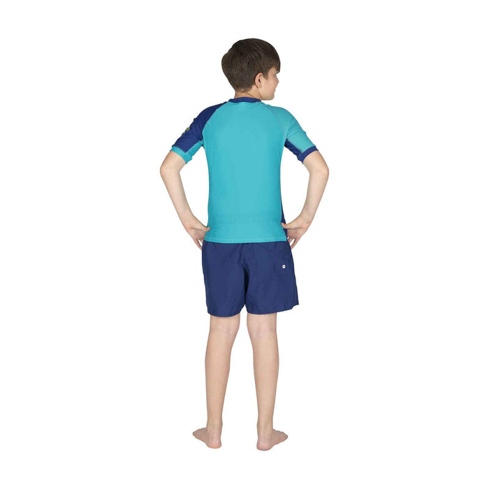 Rash Guard Shield Youth LM Blue-Lime XL Mares 412463LMXL