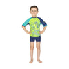 Rashguard Shield Kinder LM Blau-Limette M Mares 412464LMM