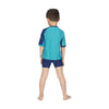 Rashguard Shield Kinder LM Blau-Limette XL Mares 412464LMXL