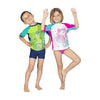 Rashguard Shield Enfant MG Blanc-Rose XL Mares 412464MGXL