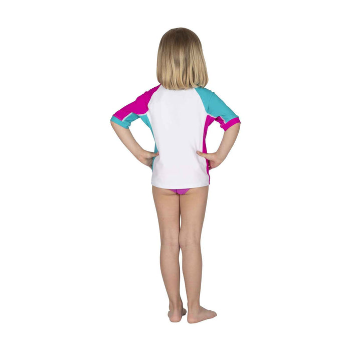 Rashguard Shield Enfant MG Blanc-Rose XL Mares 412464MGXL