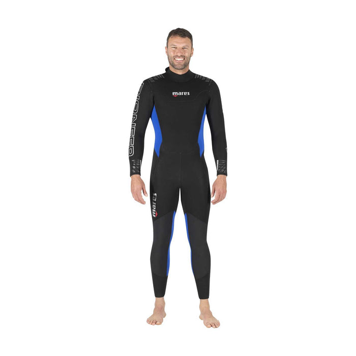 Nassanzug Pioneer Herren 5 mm Schwarz-Blau Größe 6-XL Mares 412465S6