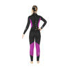 Traje de neopreno completo Pioneer Mujer 5 mm Negro-Rosa Talla 3-M Mares 412466S3