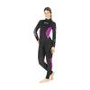 Traje de neopreno completo Pioneer Mujer 5 mm Negro-Rosa Talla 4-ML Mares 412466S4
