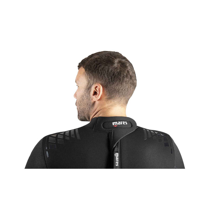 Traje de neopreno completo Pioneer Hombre 7 mm Hombre Negro-Gris Talla 7-XXL Mares 412467S7