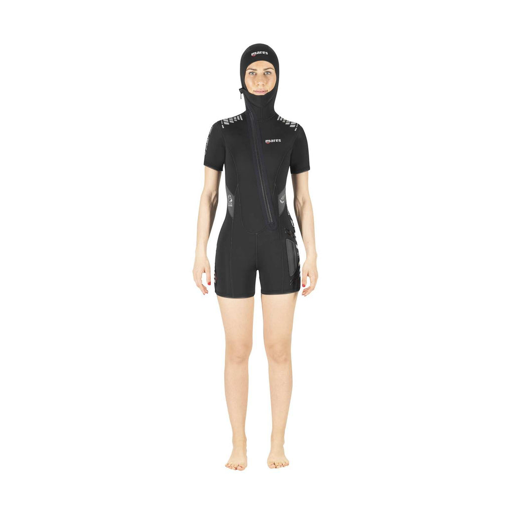 Short Wetsuit Flexa Core Woman Black Size 5-XL Mares 412470S5