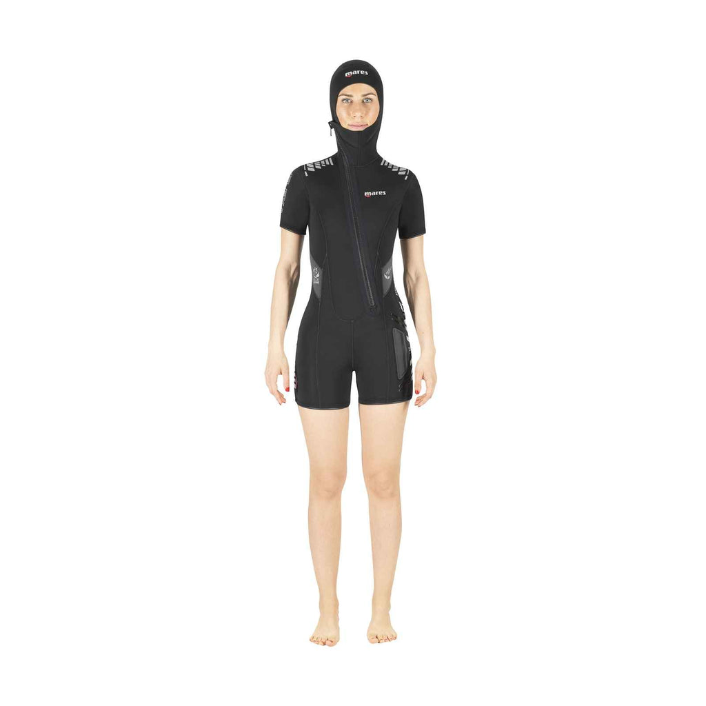 Shorty Flexa Core Damen Schwarz Größe 6-XXL Mares 412470S6