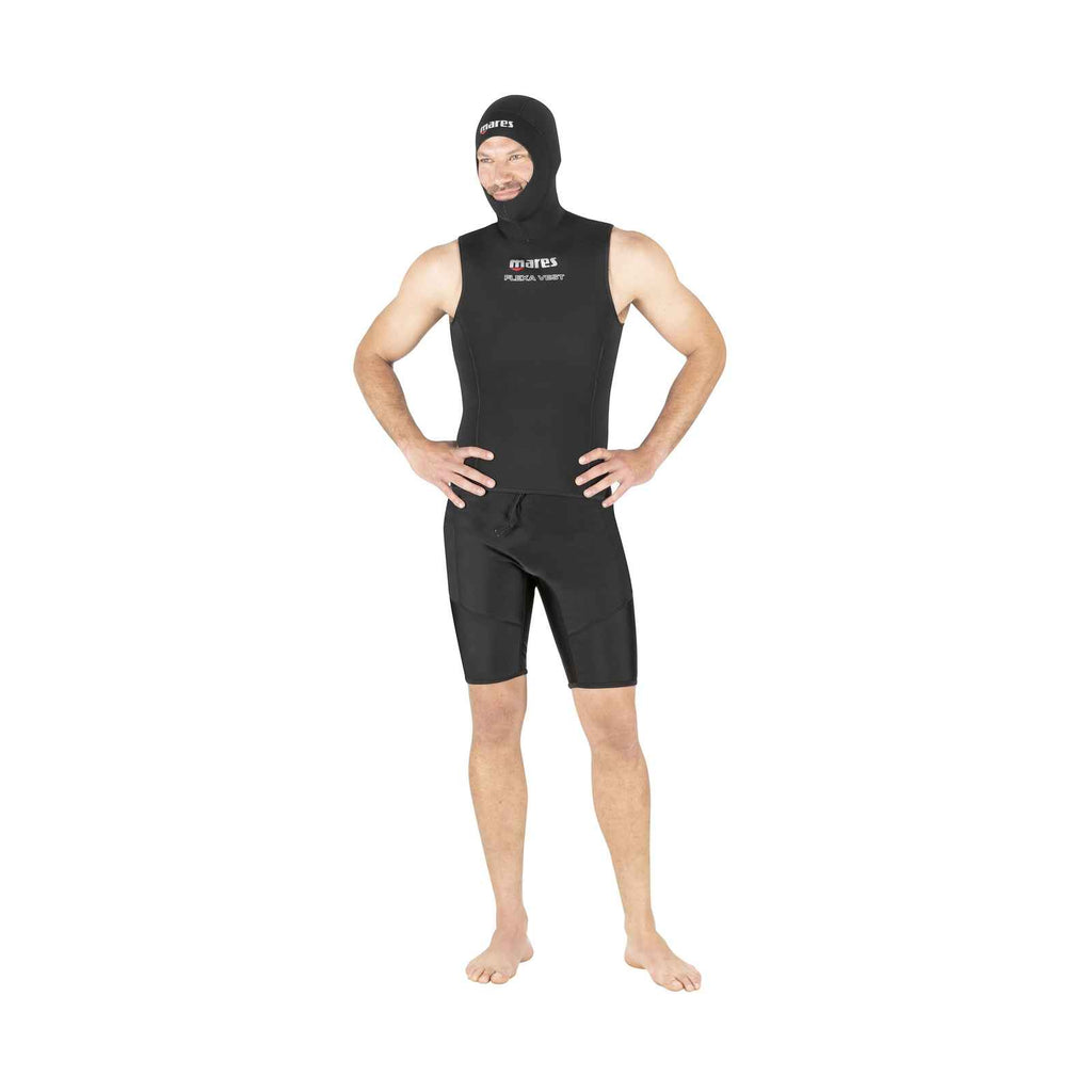 Traje de neopreno corto Flexa Vest Hombre 3 mm Negro Talla 4-ML Mares 412471S4
