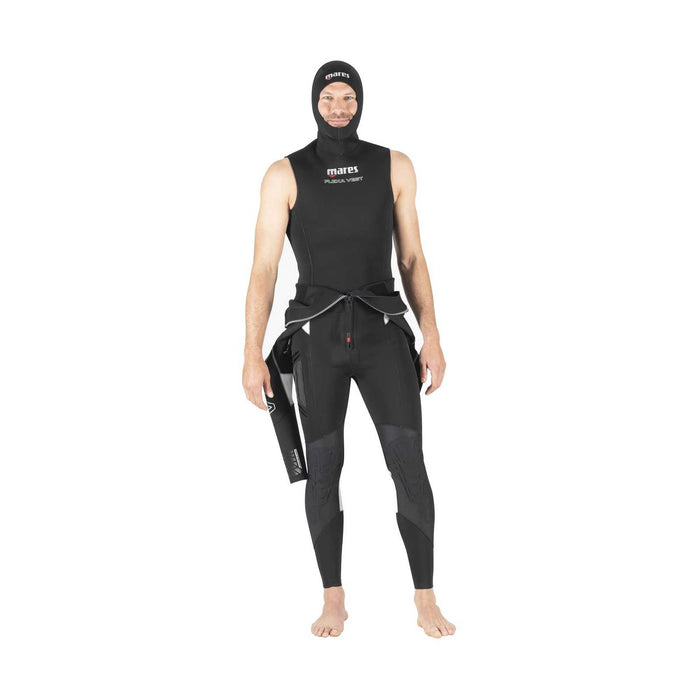 Neoprenweste Flexa Herren 3 mm Schwarz Größe 7-XXL Mares 412471S7