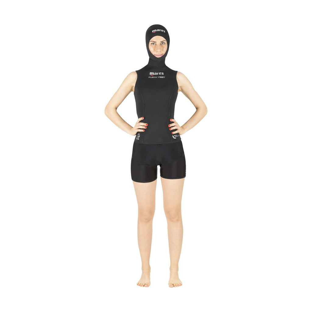 Veste en néoprène Flexa Femme 3 mm Noir Taille 1-XS Mares 412472S1