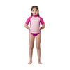 Rash guard bambina manica corta rosa S-9-10 anni Mares 412507SPK