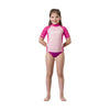 Rash guard bambina manica corta rosa XS-8-9 anni Mares 412507XSPK