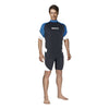 Rashguard coupe ample homme manches courtes bleu M Mares 412540MBL