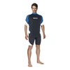 Rashguard Coupe ample Homme Manches courtes Bleu S Mares 412540SBL