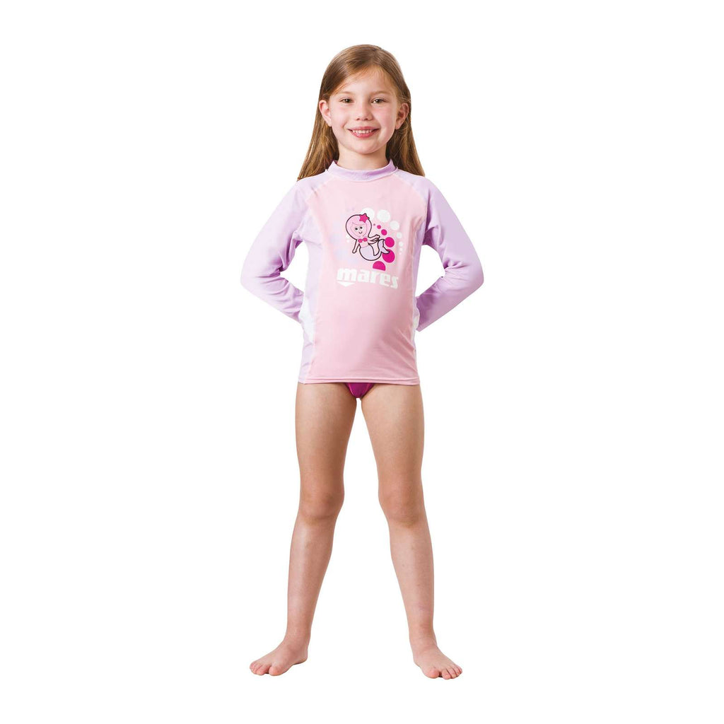Rashguard Enfant Manches longues Rose L Mares 412544L