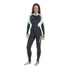 Rash Guard Trilastic Steamer Donna Nero-Acquamarina S Mares 412546S