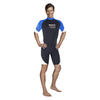 Wetsuit Thermo Guard Man Short Sleeve 0,5mm Black-Blue 3XL Mares 4125493XL