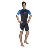 Muta Thermo Guard Uomo manica corta 0,5 mm Nero-Blu L Mares 412549L