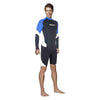 Rash guard uomo manica lunga nero-blu S Mares 412551S