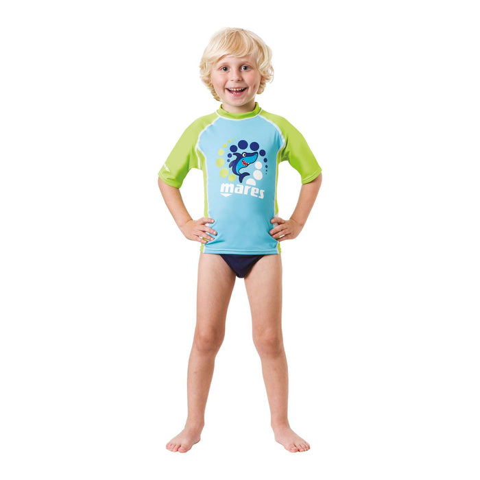 Rashguard Kinder Kurzarm Größe S Mares 412559S