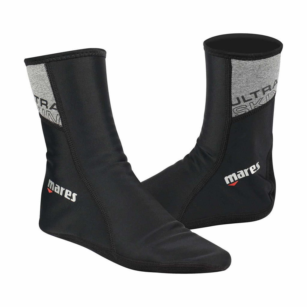 Calzini da immersione Ultraskin Nero-Grigio XXXL Mares 4126423XL