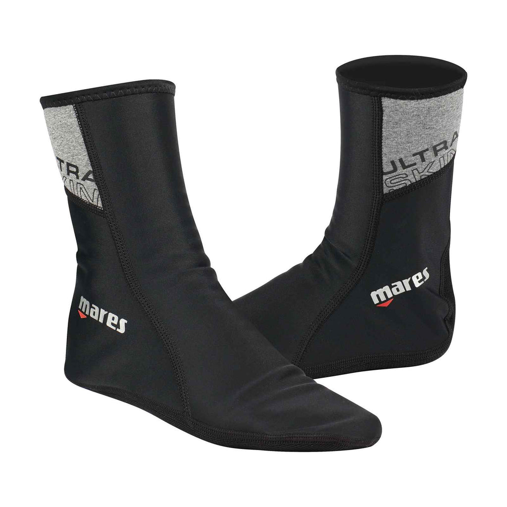 Chaussettes de plongée Ultraskin noir-gris XXL Mares 412642XXL