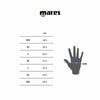 Gants de plongée Flexa Classic 3 mm Noir S Mares 412723S