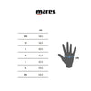 Tauchhandschuhe Flexa Classic 3mm Schwarz XXS Mares 412723XXS