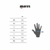 Tauchhandschuhe Flexa Fit 6,5mm Schwarz-Grau L Mares 412725L