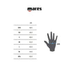 Diving Gloves Flexa Fit 6,5mm Black-Grey XL Mares 412725XL
