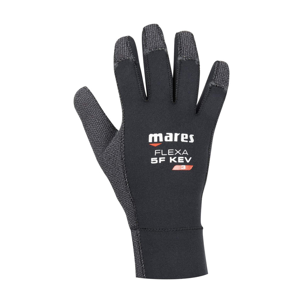 Gants de plongée Flexa 5F 3.0 Kev Noir XL Mares 412735XL
