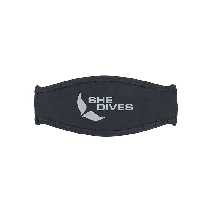Copri cinghiolo per maschera Donna Nero Mares 412902