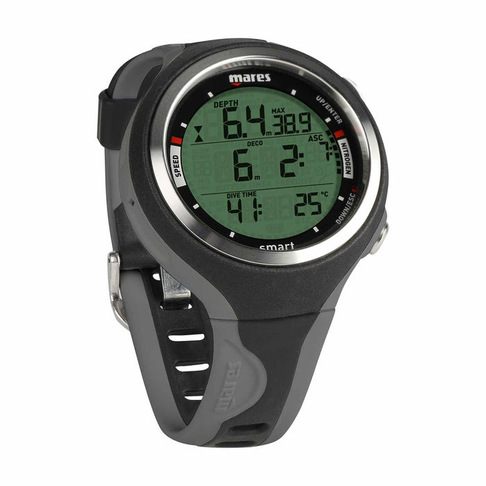 Computer subacqueo Smart Nero-Grigio Mares 414129BKGR