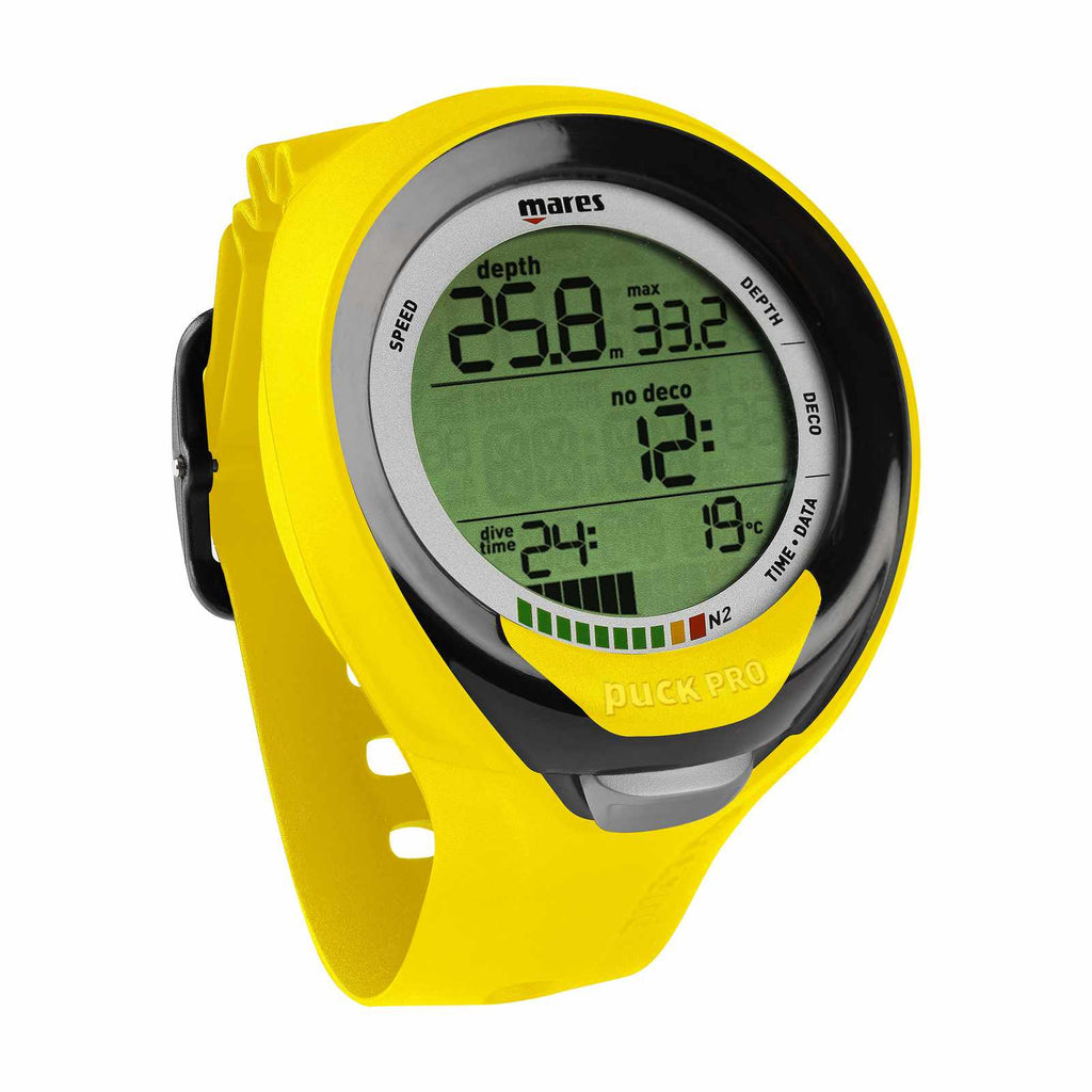 Dive Computer Puck Pro+ Yellow-Black Mares 414135YLBK
