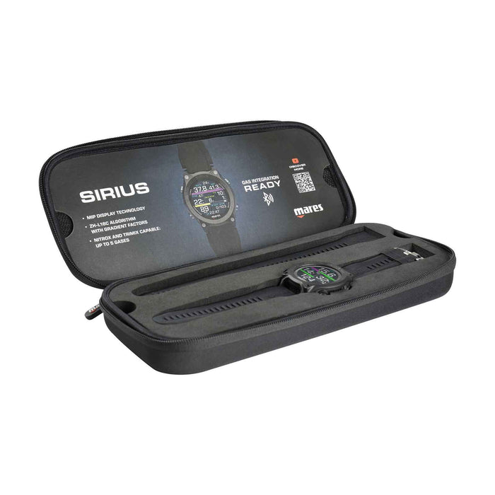 Computer subacqueo Mares Sirius nero-argento Mares 414145BKSI