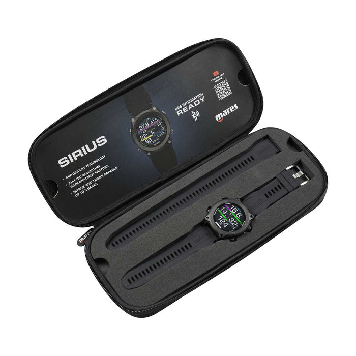 Computer subacqueo Sirius nero-nero Mares 414145BKBK