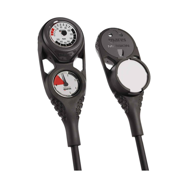 Dive Console Mission 3 Black-Anthracite USA Psi-Ft Mares 414430BK7US