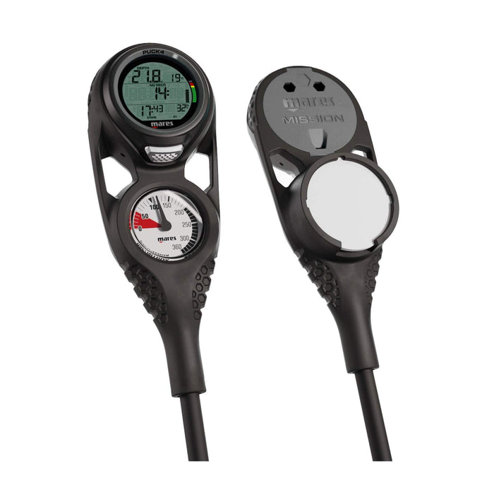 Dive Console Puck 4 Mission 3 Black-Anthracite USA Psi-Ft Mares 414432BK7US