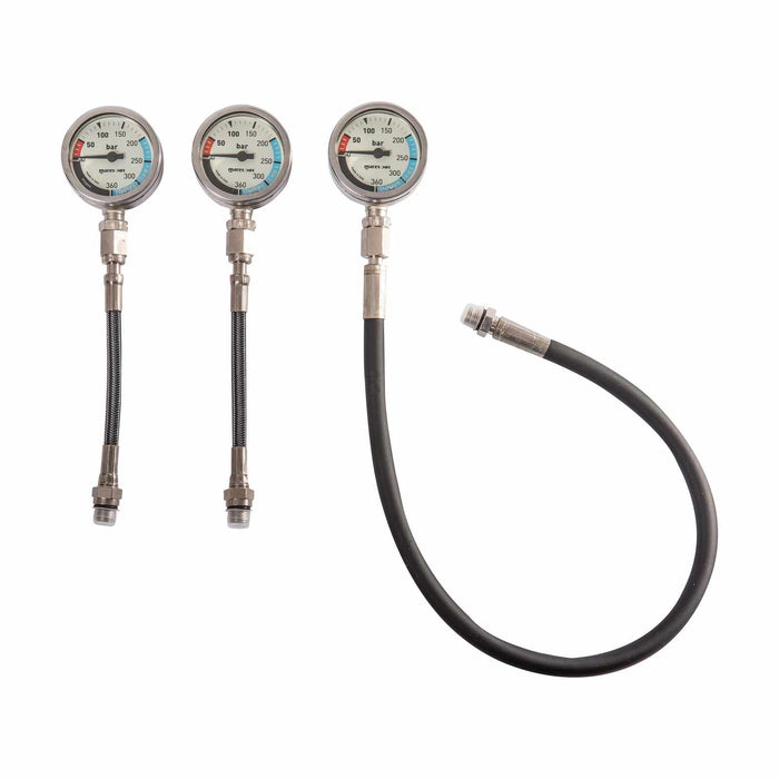 Manometro subacqueo SPG52 XR Line tubo 56cm BAR Mares 414600BAR