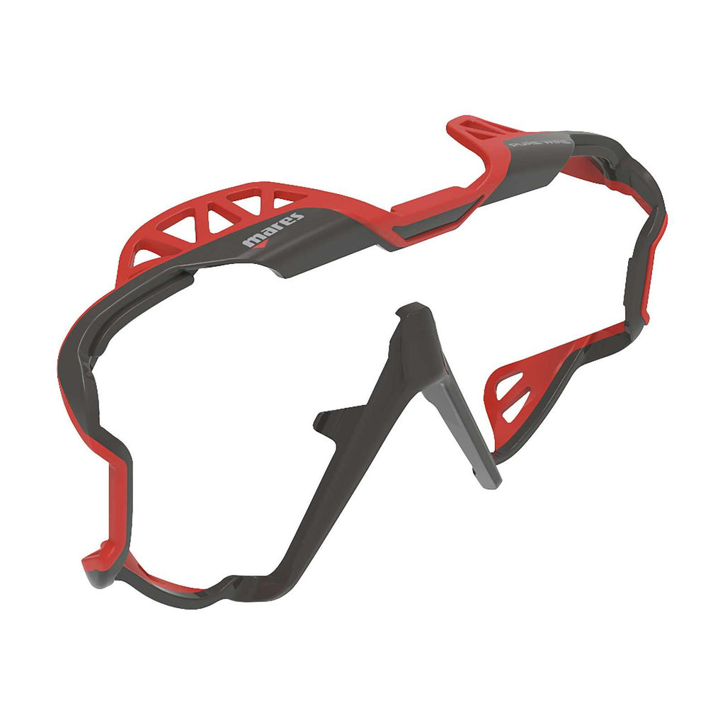 Telaio per maschera Pure Wire Grigio-Rosso Mares 415103GRR