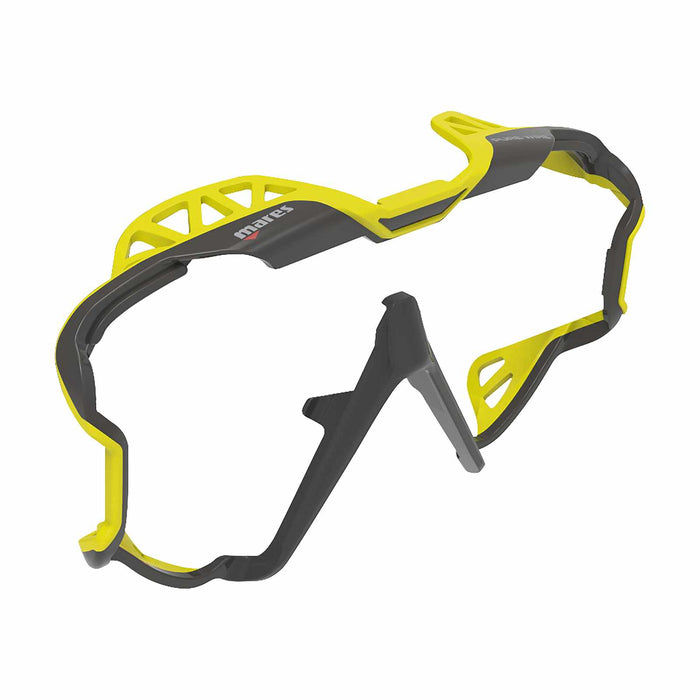 Monture de masque de plongée Pure Wire Gris-Jaune Mares 415103GRY