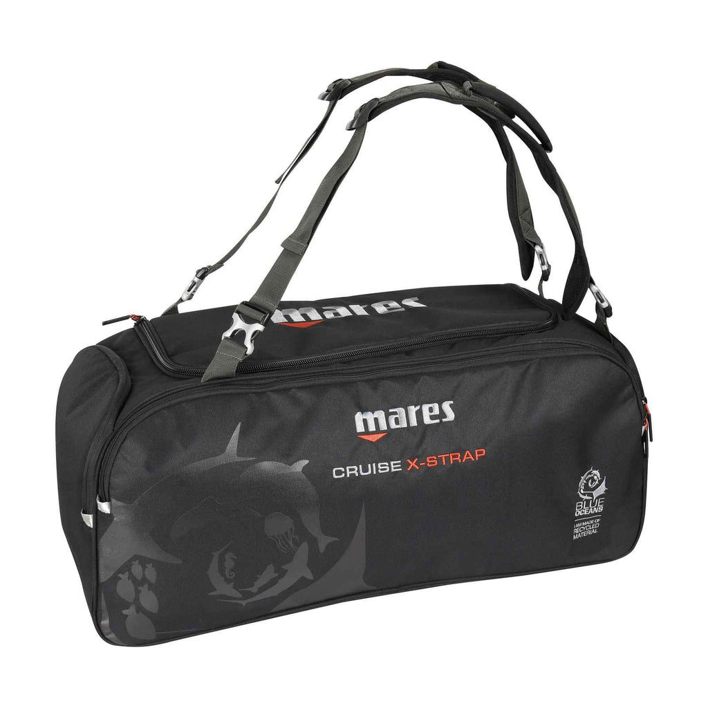 Diving Gear Bag Cruise X-Strap Black Mares 415443BK