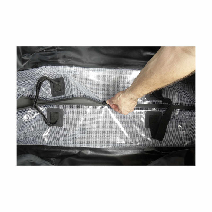 Borsa subacquea Cruise Dry Roller nero-argento Mares 415485