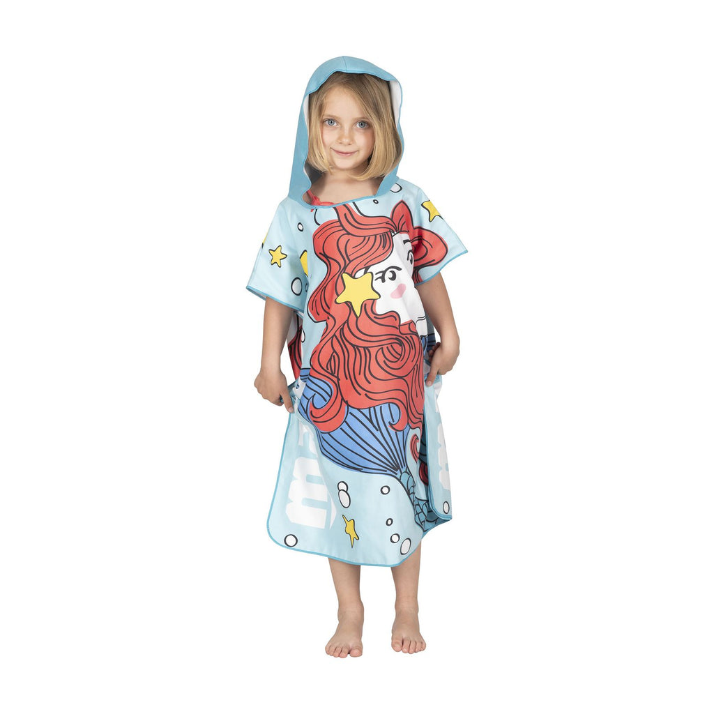 Poncho Seaside Bambini Acquamarina Mares 415608AQ