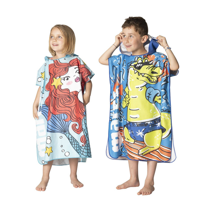 Poncho Seaside Bambini Acquamarina Mares 415608AQ