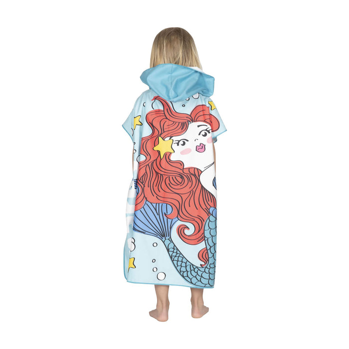 Poncho Seaside Bambini Acquamarina Mares 415608AQ