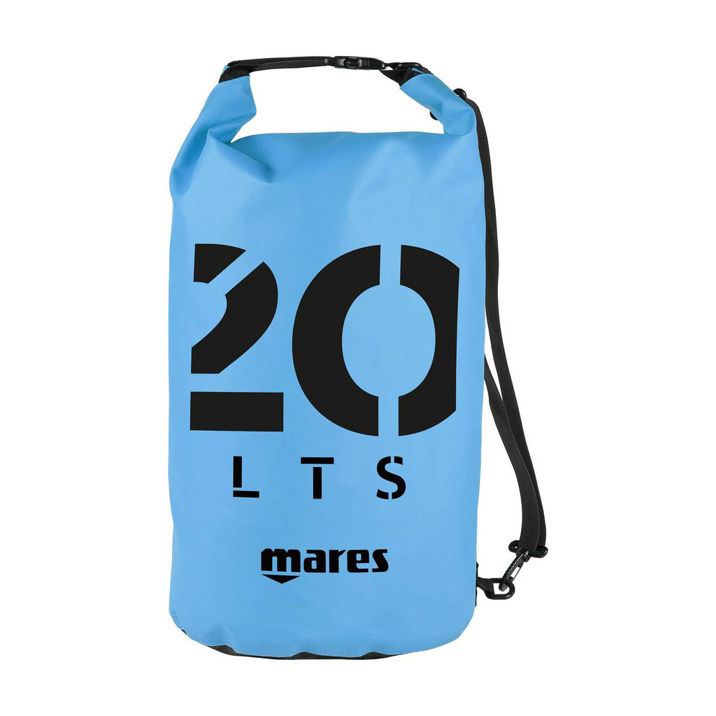Sac étanche de natation Seaside Bleu clair 20 l Mares 415612LB