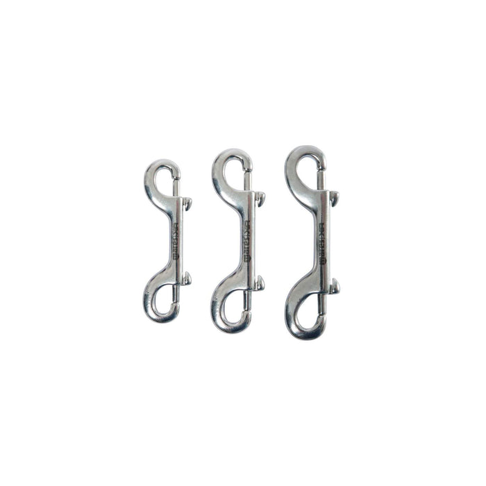 Mousqueton double SS316 acier inoxydable 100 mm Mares 415766100MM