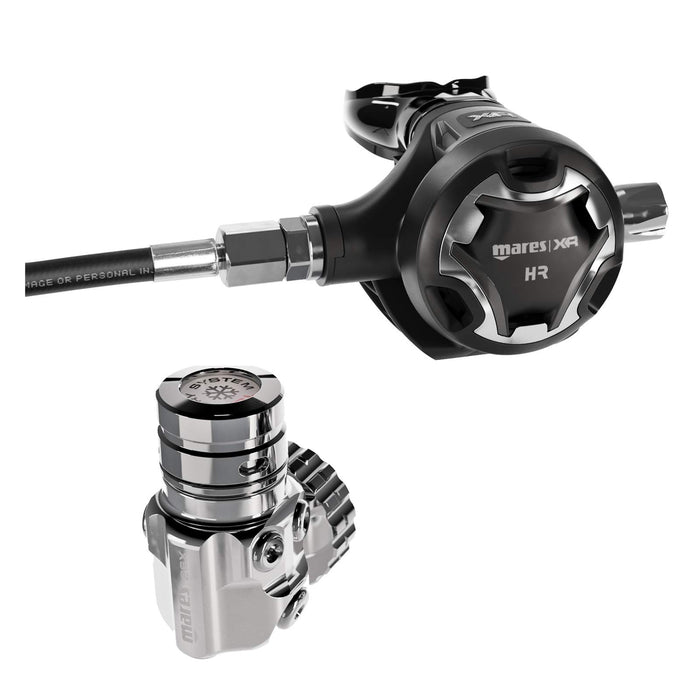 Sistema erogatore XR Line 26XR con HR uso normale nero Mares 416423BKNR300
